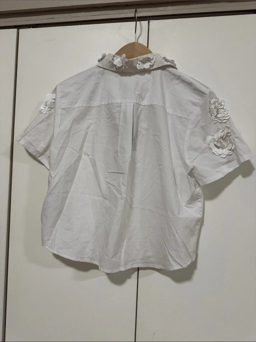 J. Crew crisp white